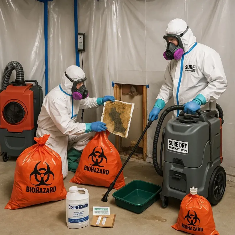 Contaminated Water Handling Protocols process in Shelby County, OH