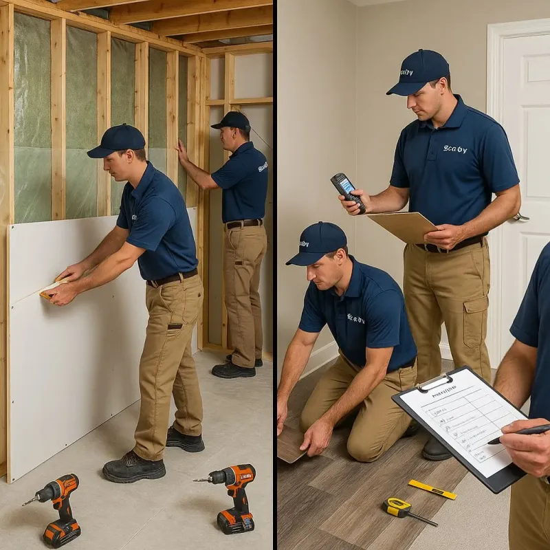 Repairs and Reconstruction process in Shelby County, OH